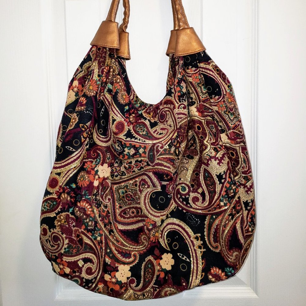 Paisley Hobo Bag
